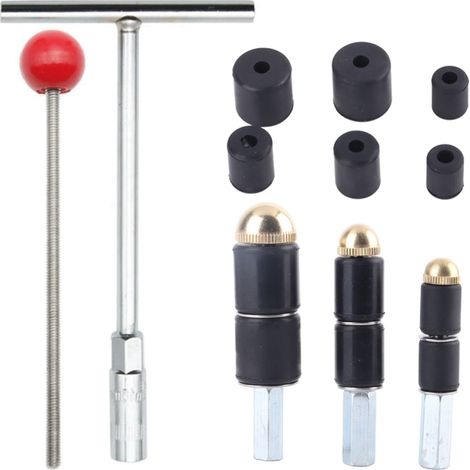 Kit de bouchons d'eau pour tuyaux, outil de plomberie professionnel en acier inoxydable à fusion chaude, aiguilles de bouchon. (1/5)