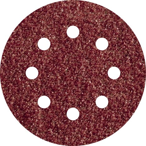 wolfcraft - Lot de 25 Disques Abrasifs auto-agrippants. pour Bois et Métal - Taille 95 mm - Grain 80 - réf. 2070100 (1/5)