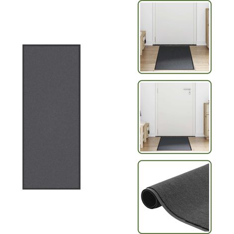 Paillasson anthracite 40x60 cm - Paillasson - Paillasson De Porte - Paillasson De Bienvenue - Paillasson De Porte Extérieur (1/5)