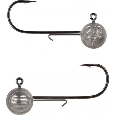 Tête plombée Spro Jig 90 HD - 4,4 cm - black/noir - 14 g