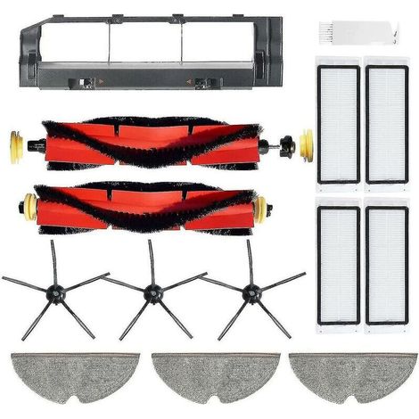 Ensembles d'accessoires pour Aspirateurs Xiaomi Roborock S5 Max S6 Max S6 Pure S6 MaxV S50 S51 S55 S60 S65 S5 S6 Pièces de rechange pour Xiaomi Roborock White 18 thsinde (1/3)