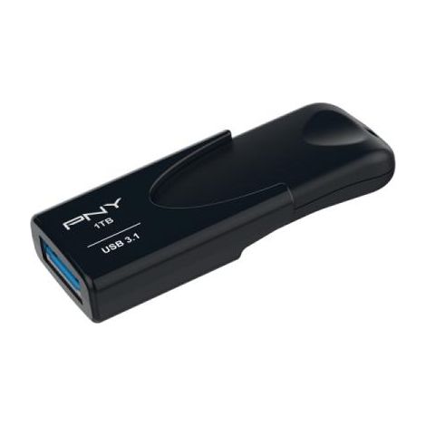 PNY Attaché 4 unità flash USB 1 TB USB tipo A 3.2 Gen 1 [3.1 Gen 1] Nero (AttachÃ© 4 Usb Flash Drive - 1000 Gb Usb Type-A 3.2 Gen 1 - [3.1 Gen 1] Black - Warranty: 12M) (1/4)