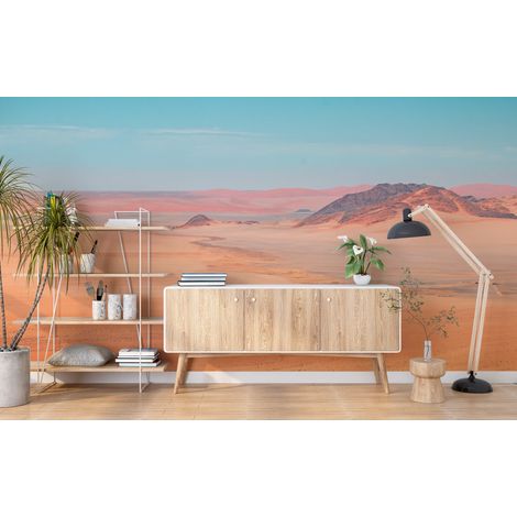Papier peint déserts - dunes de sable orange - 150 x 250 cm (1/2)