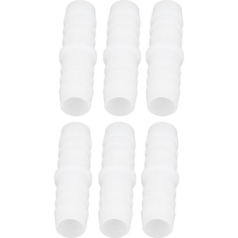 Lot de 10 raccords barbes PE tuyau droit égal 14-14mm connecteur union adaptateur raccordement pompe silicone (1/5)