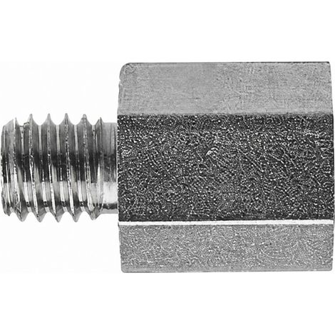Giunto riduttore esagonale maschio 8x125 / femmina 7x150, 50 pezzi.