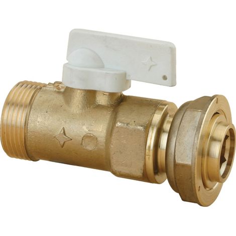 Grifo de contador de gas con junta plana 6/20 CAL 20