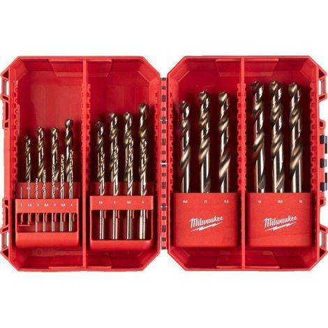 Milwaukee Kobalt HSS-G Bohrer Set mit 25 Stück