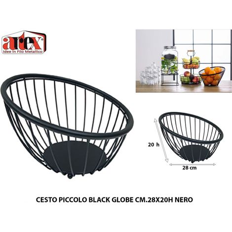 ARTEX Cesto P/frutta 'blackglobe' Cm28