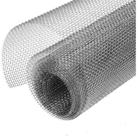 Grillage en fil d'acier inoxydable 10 Mesh - Treillis métallique en acier inoxydable 30CMX 2M - Filet anti-insectes pour jardin DIY (1/5)