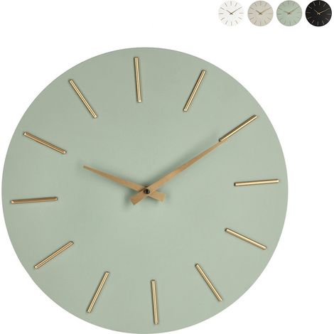 Reloj de pared Timeline salvia 40x5 cm