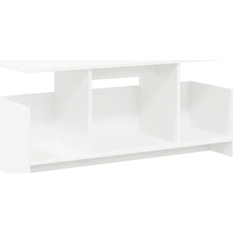 TV Stand White 102 x 35 x 45 cm Engineered Wood vidaXL