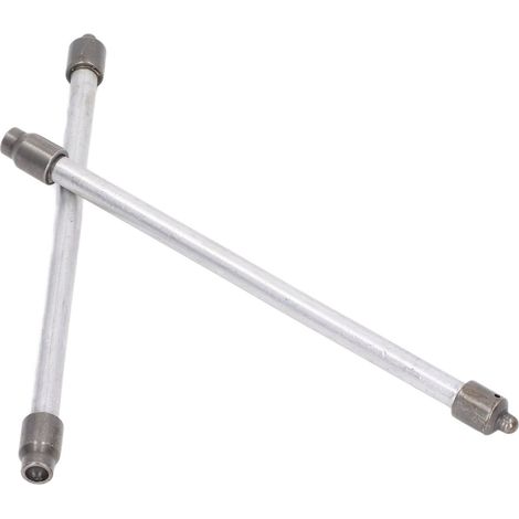 Tige de poussée en alliage d'aluminium résistante à l'usure, 2 pièces, remplacement pour moteur Kipor Kama 186F 188F 190F, tige de culbuteur robuste (1/5)