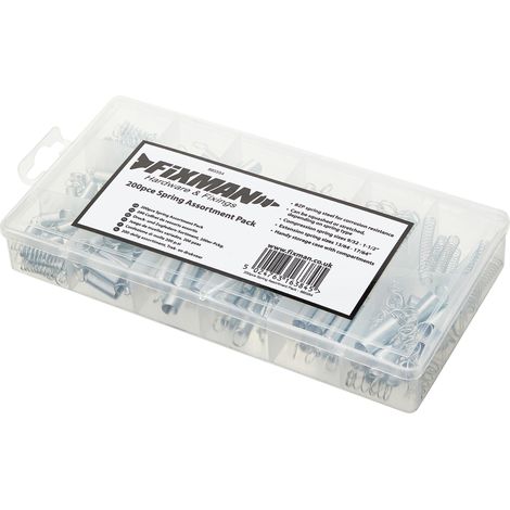 Fixman Spring Assortment Pack - 200pce
