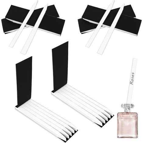 600 PCS Testeur de Parfum, Bandelettes De Test De Parfum D'Aromathérapie En Papier, Bandelettes Olfactives Blanches Parfum Papier de Testeur Test de Parfumage pour Test D'Huiles Essentielles Parfum (1/5)