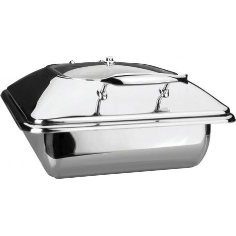 réchaud eléctrico lacor con tapa extraíble y visor de cristal