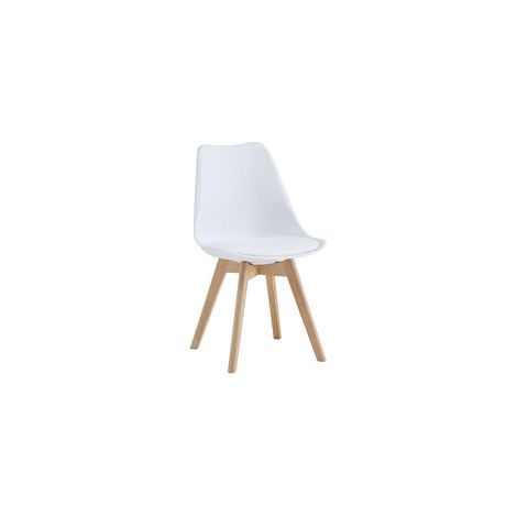 Sedia Candice Bianca 4 Pezzi