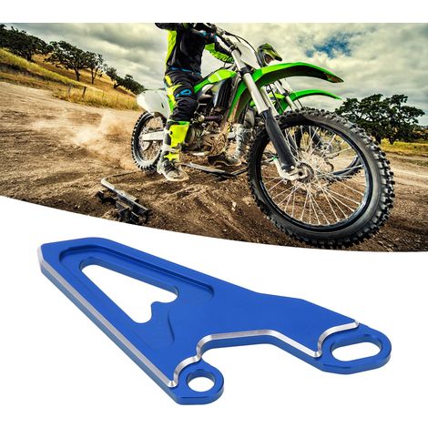 Motorrad-Kettenschutz/Ritzelabdeckung, kompatibel mit Kawasaki KX125 (03-08), KX250 (05-08), KX250F (17-18), KX450F (06-18, blau). (1/5)