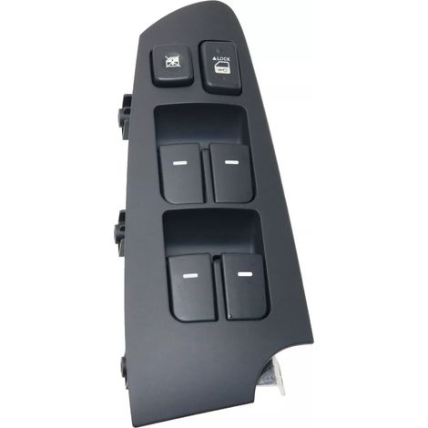 935701M100 convient au panneau de commande de la vitre électrique côté conducteur de la porte avant gauche (LHD) d'une Kia Ford Cerato. (1/4)