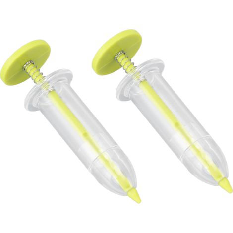 Semoir automatique mini-semoir, petit épandeur de graines, semoir portatif réglable, outils de jardin jaunes (1/5)