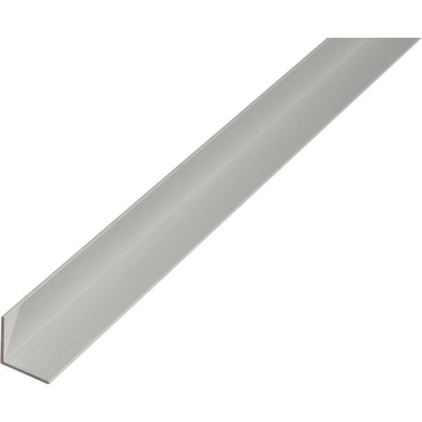 ALBERTS Winkelprofil, gleichsch., Alu silber elox., LxBxHxS 2000 x 40 x 40 x 3 mm (1/2)