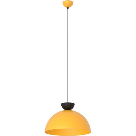 Lampada a sospensione Lunaro arancio/nera Ø40 GX53 Emibig (1/5)