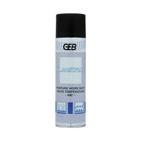 Blackfire: vernice nera, aerosol ad alta temperatura 650/500 ml