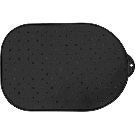 Robot Slider tapis pour KitchenAid 5 6 7 8 qt robot pâtissier silicone coulissant tapis pour cuisine aide robot noir (1/5)