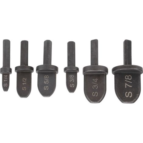 Extenseur de Tube à poignée ronde, outil d'extension de tuyau de climatiseur, accessoires de perceuse électrique 6 pièces (1/5)