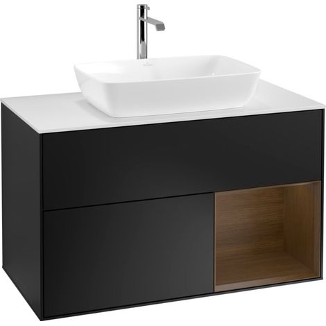 Villeroy & Boch F781GNPD Meuble sous-lavabo Finion F78 (1/2)