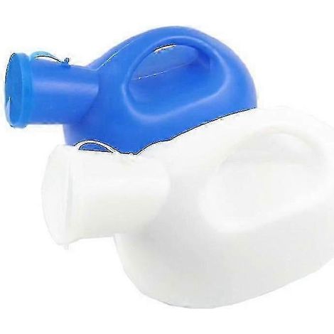 Bouteille urinaire médicale pour patients masculins avec système anti-déversement (1/3)