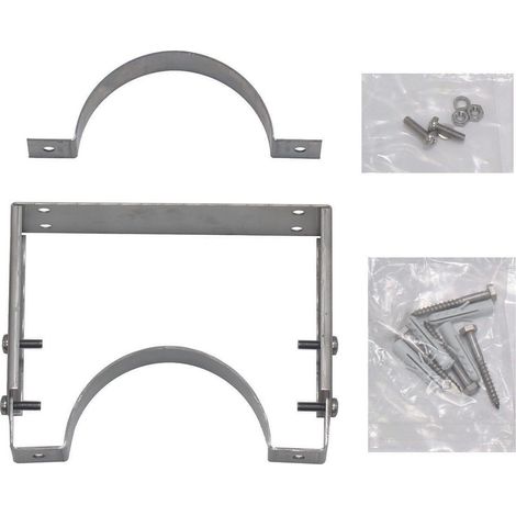 Vaillant Soporte de pared de 50 a 90 mm, acero inoxidable, 0020042751