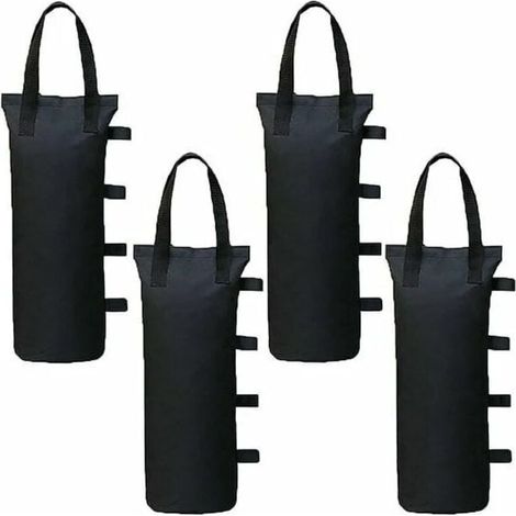 Lot de 4 Poids de Gazebo pour Tonnelle et Pavillon, Sac de Lestage Sable pour Jambes, Tentes Pare-Soleil (1/4)