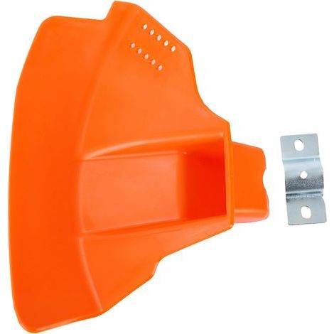 Applicable Protection pour débroussailleuse – Protection pour entretien Résine opaque avec boulon de fixation en métal et plaque de prévention des éclaboussures pour tondeuses à gazon, tracteurs (1/5)