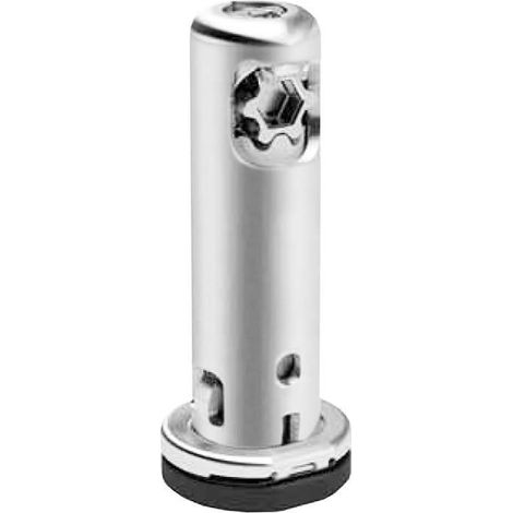 pie nivelador rekord tech h32 b/red. regulable 10mm max. base redonda.