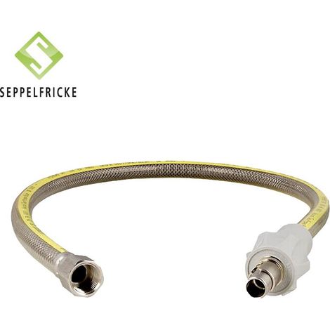Seppelfricke SEPP Gas Sicherheits-Allgasschlauch Øi Rp1/2" (DN15) 800mm Typ 5813, 0004429 (1/3)