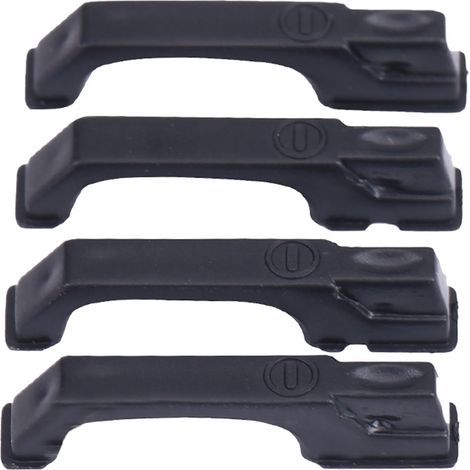 Lot de 4 poignées de porte factices en plastique pour voiture RC tout-terrain Traxxas TRX-4 D90 Axial SCX10 1/10 (1/5)