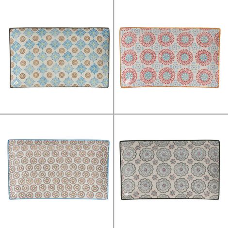 Table Passion - Plat rectangle Bohème 29x17 cm (1/2)