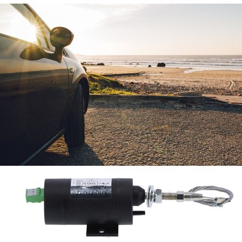 Not-Aus-Vorrichtung für Dieselmotoren XHQ-PTG, Magnetventil für Stromaggregate, elektronisch gesteuertes Kraftstoffabsperrventil, 12 V (1/5)