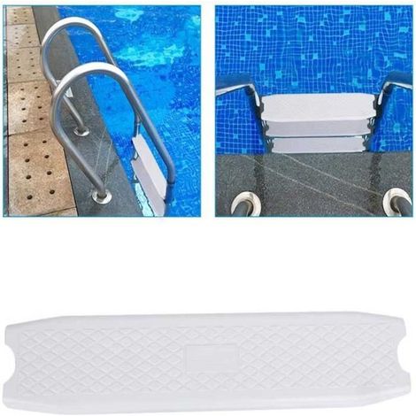 Pédale d'échelle - Accessoire de piscine - Antidérapante - Plastique de haute qualité - Facile à installer (1/4)