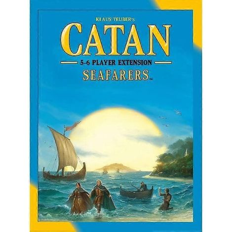 Extension Hot CATAN Seafarers pour le jeu de plateau à 5 et 6 joueurs (1/2)