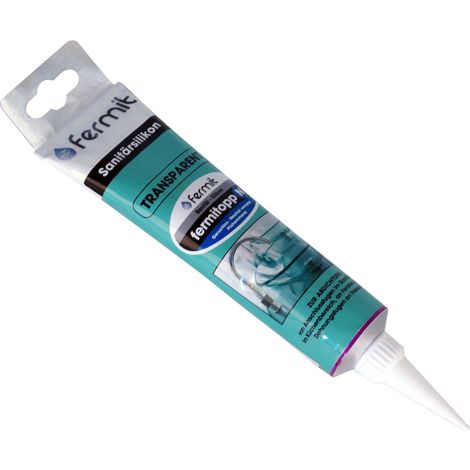 Fermit Silikon transparent 100 ml Silikon & Acryl