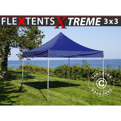 Pop up gazebo FleXtents Xtreme 50 3x3 m Dark blue