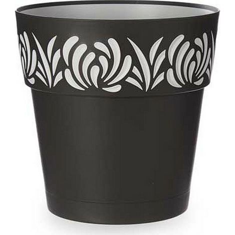 Vaso Gaia Redondo Ris. Agua Grafito 30 H 29 Stefanpl (1/2)