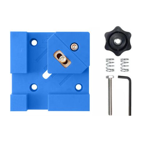 Multifonctions à 90 degrés adaptées pour la menuiserie en bois et l'installation de fixations d'ébénisterie, assemblage de meubles(Bleu) (1/5)