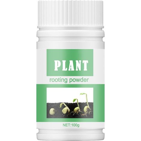 Poudre d'enracinement pour Boutures, Hormones de Bouturage Poudre, Stimulateur Racines d'engrais, Poudres d'enracinement Succulente, Enracinement RapiPour Les Poudres Croissance 100g (1/5)