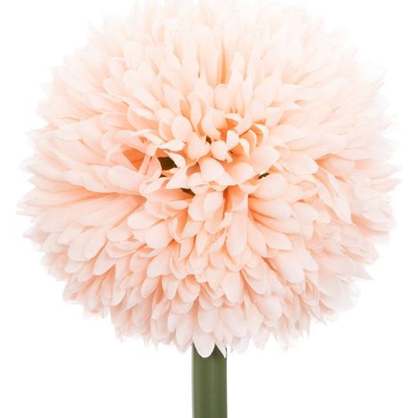 Stab aus künstlichen Pompons H60cm - Rosa