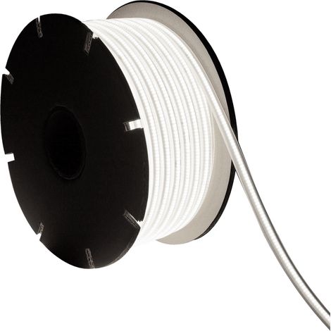 LED-Streifenrolle Dimmbar 220V COB 320 LED/m 50m 8W/m 720lm/m Breite 12mm Schnitt 50cm IP65 CRI90 6000K Kaltweiß