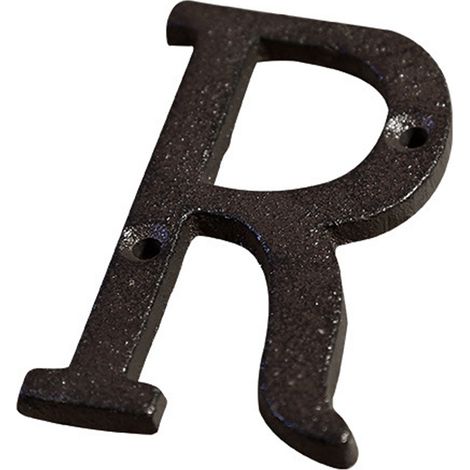 Boîte Aux Lettres En Fonte - Style Antique Rustique - Pour Jardin Et Maison - Avec Vis De Fixation (1/5)