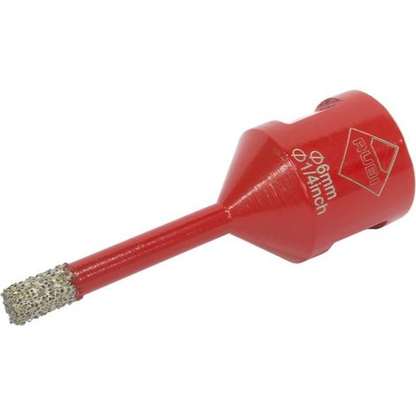 RUBI Dry Cut Diamond Drill Bit – 6mm, Model 05988, Suitable for Ceramic and Tile Cutting