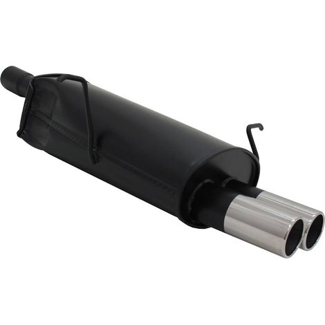 Silencieux Echappement BMW E46 320i/323i/328i 98-00 - 2x76mm-32199454